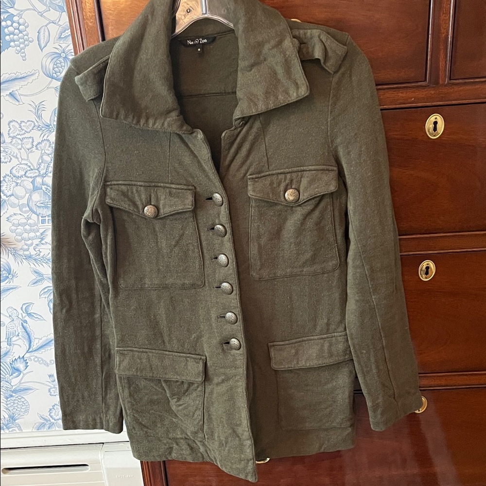 Nick + Zoe Olive Utility Jacket